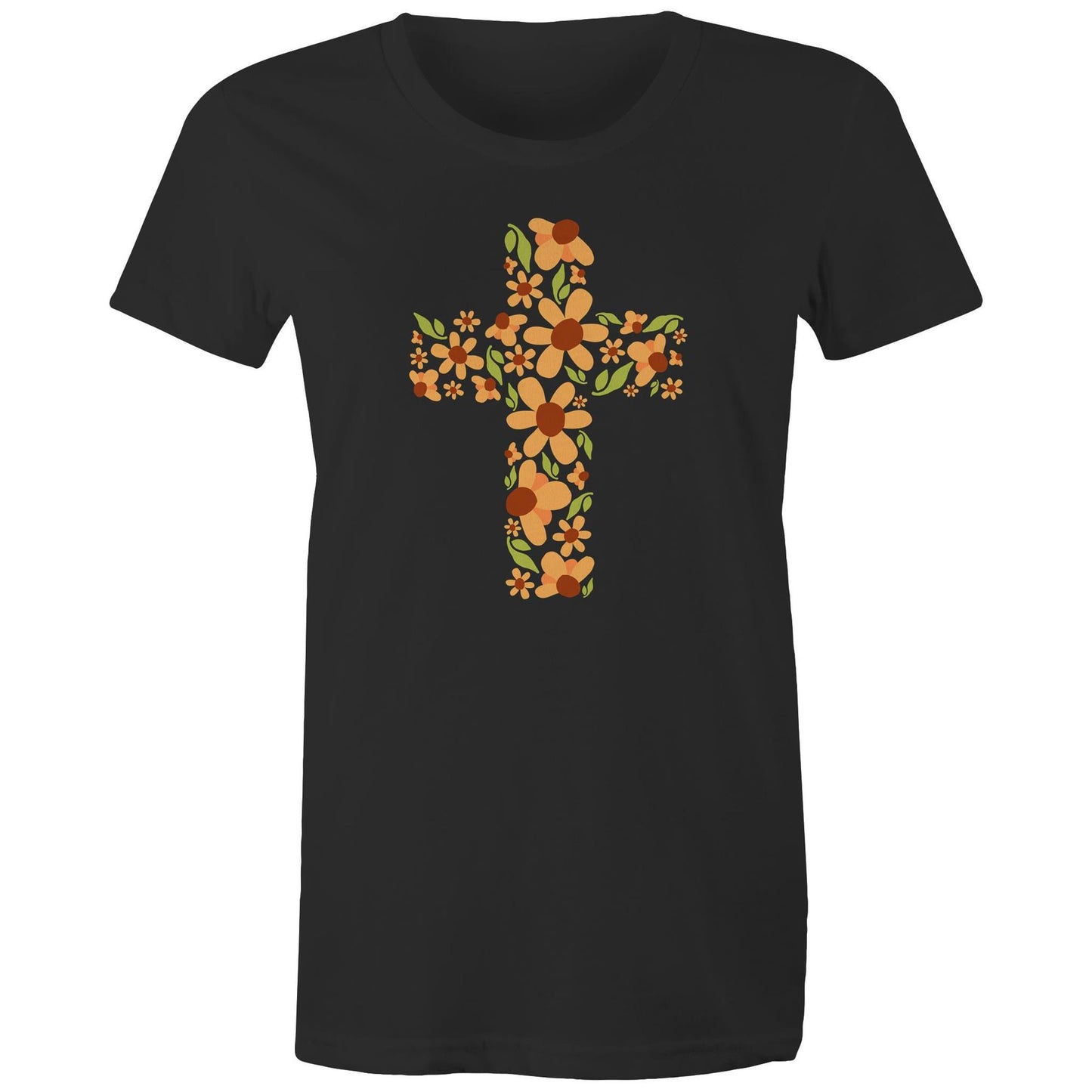 Flower Cross Women's Tee