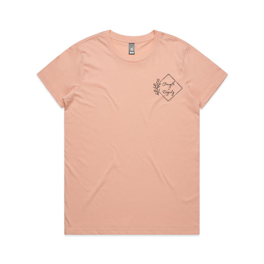 Strength + Dignity Women's Tee