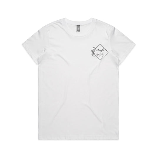 Strength + Dignity Women's Tee