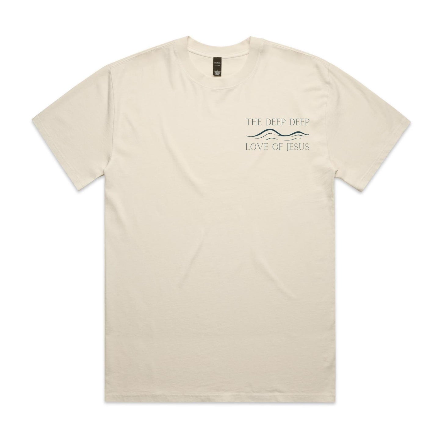 Ocean Deep Love Men's Tee- Blue