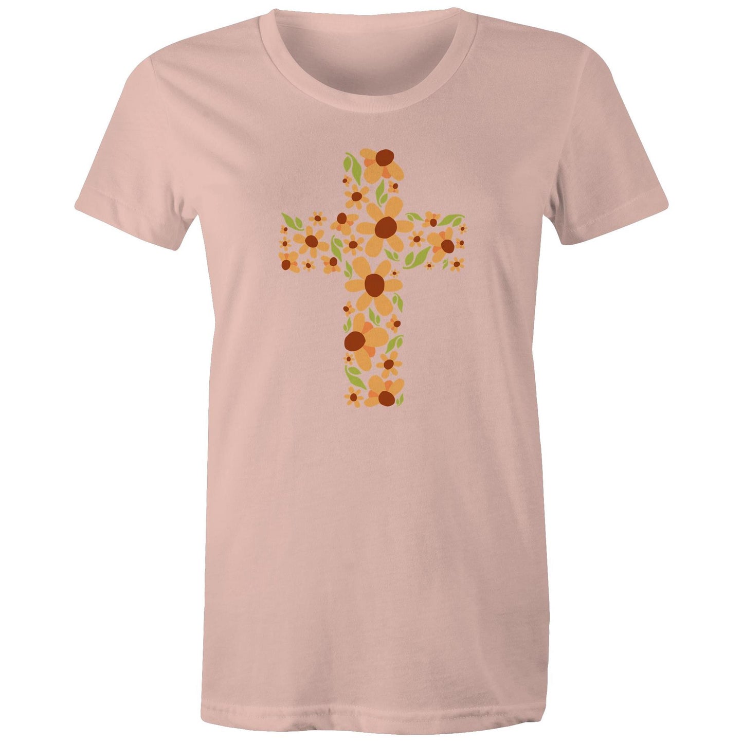 Flower Cross Women's Tee