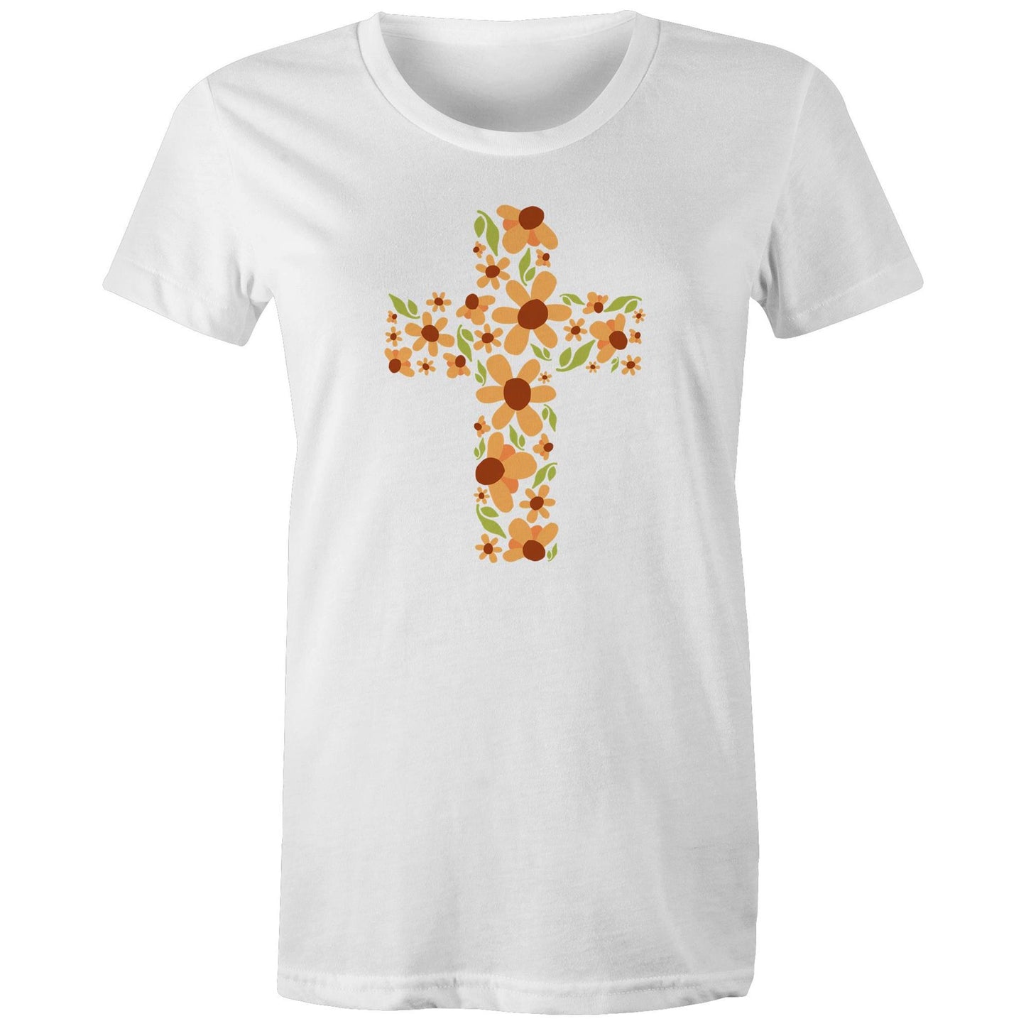 Flower Cross Women's Tee
