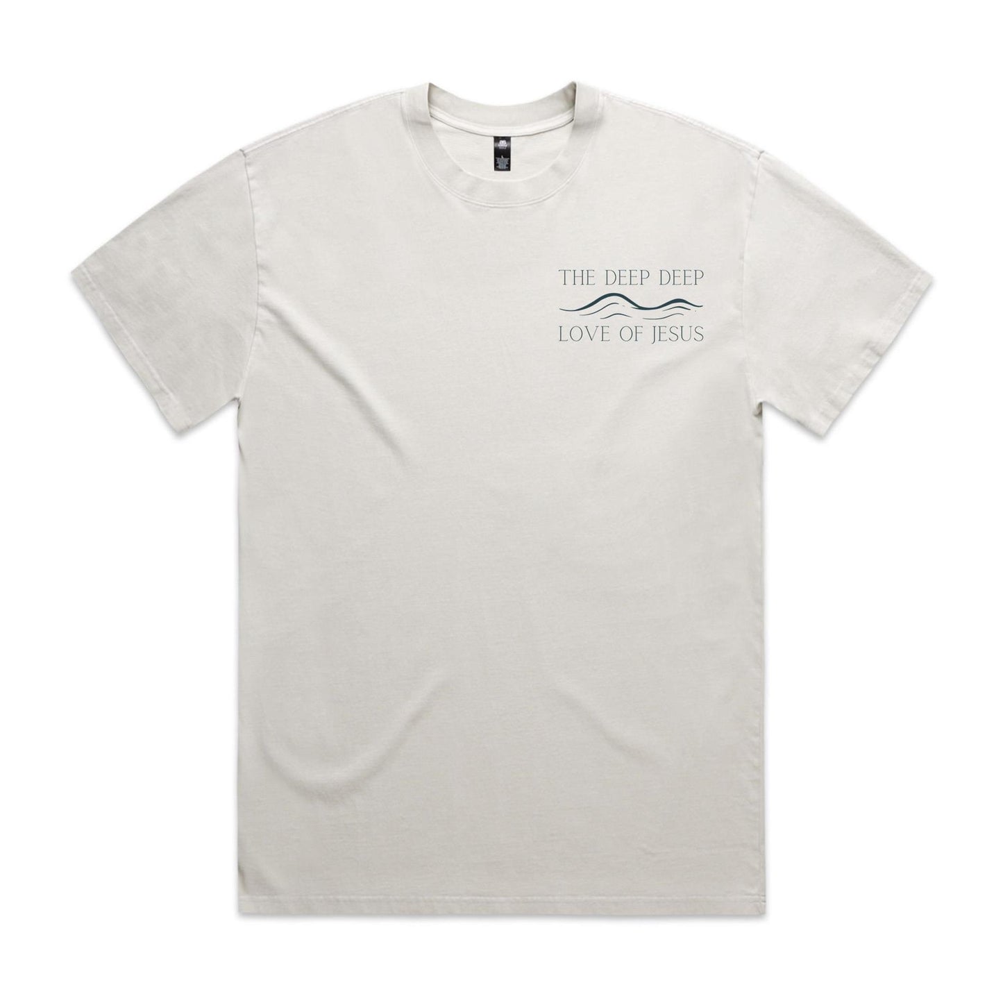 Ocean Deep Love Men's Tee- Blue